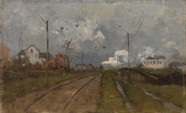 The Train is arriving  Print